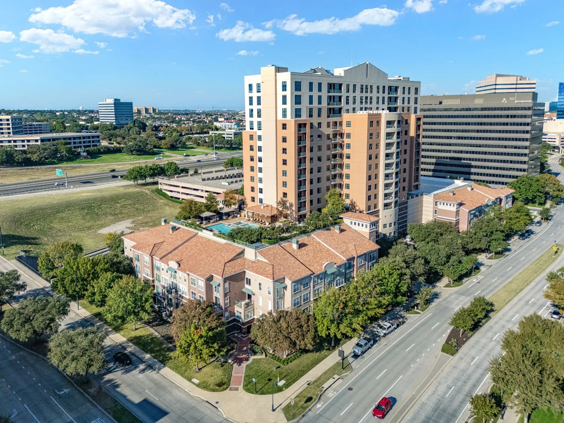 Aerial drone real estate photography — Fort Worth, TX