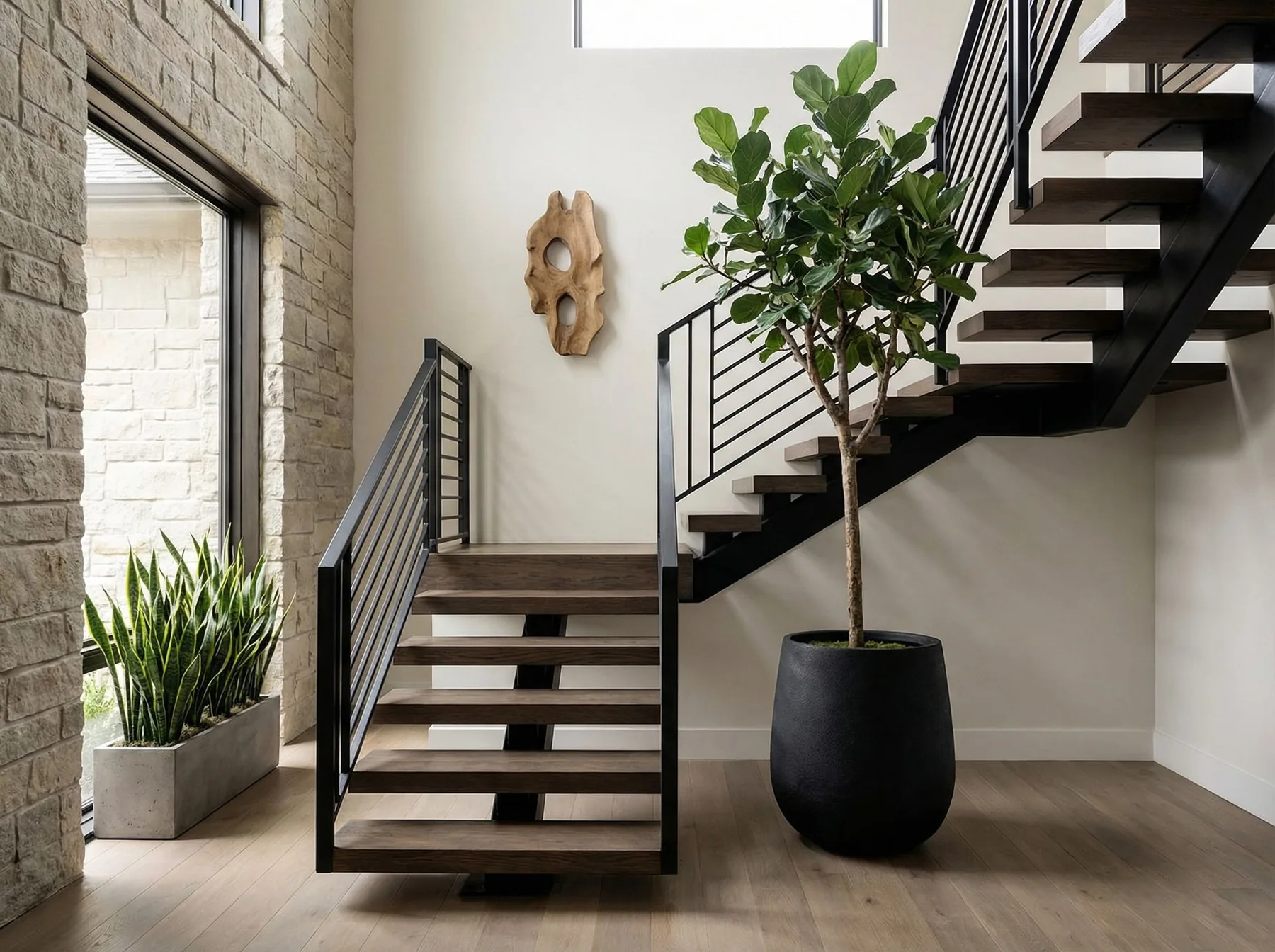 Entry real estate photo — DFW